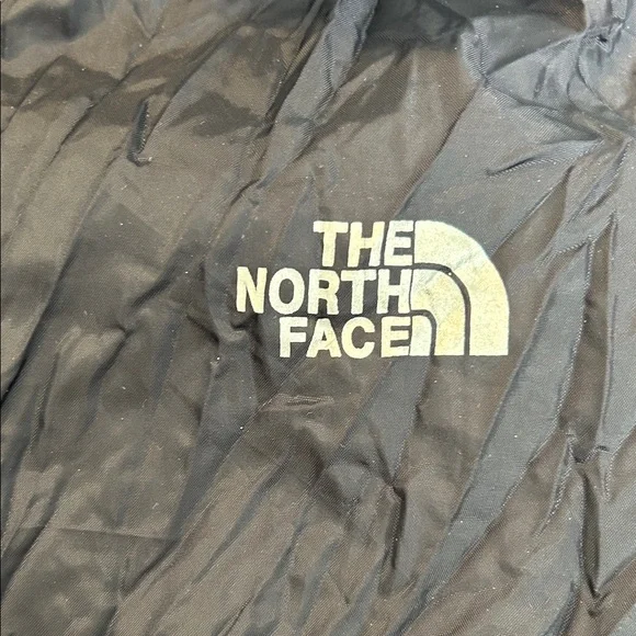 The North Face Packable Windbreaker Jacket Hooded Lightweight XL Black - Picture 2 of 10